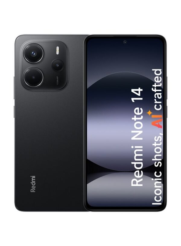 Redmi Note 14 4G Dual SIM Midnight Black 8GB RAM 256GB - Global Version
