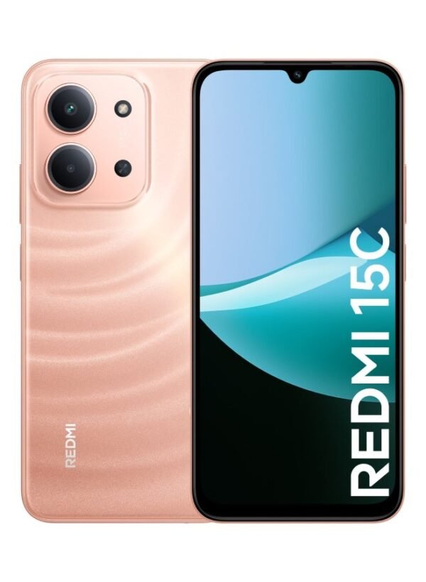 Xiaomi Redmi 15C Dual SIM, Twilight Orange, 6GB RAM, 128GB, 4G – Middle East Version.