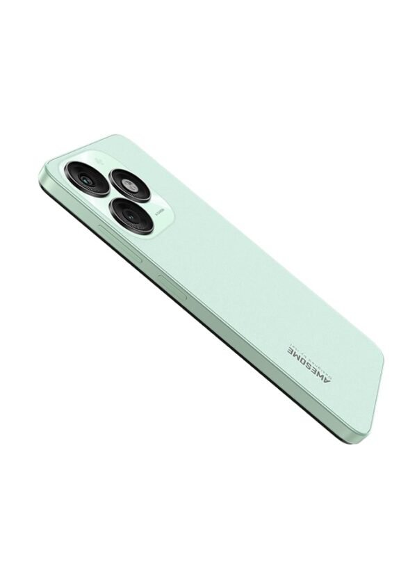 itel A50, Dual SIM, Lime Green, 3+5 GB RAM, 128 GB storage capacity, 4G support – Middle East Version.