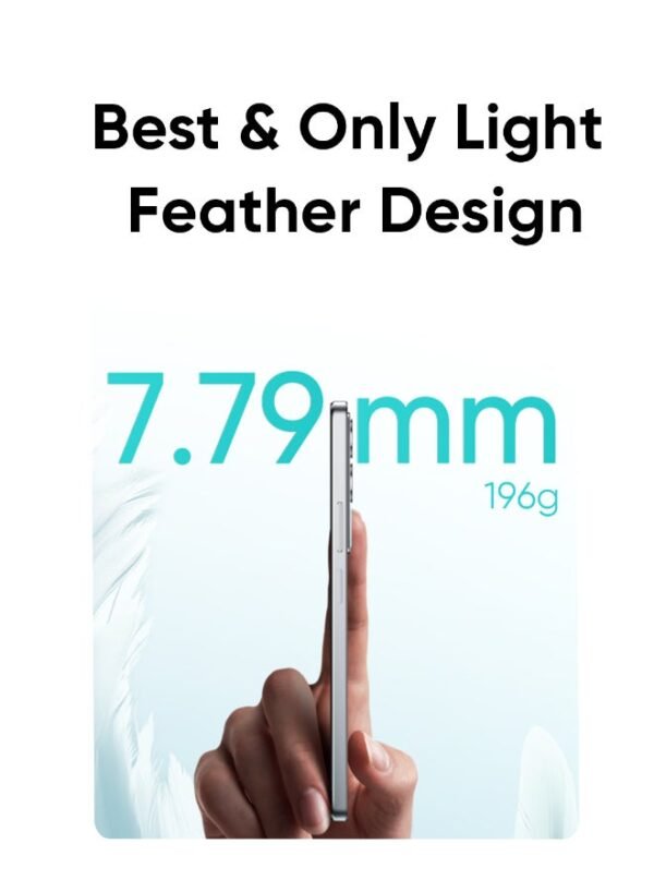 Realme C71 Dual SIM, White Swan, 6GB RAM, 128GB, 4G – Middle East Version.