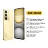 C75 ثنائي الشريحة لون ذهبي لامع 8GB 256GB 4G - الن "Realme C75, Dual SIM, Dazzling Gold, 8 GB, 256 GB, 4G – Middle East Version."
