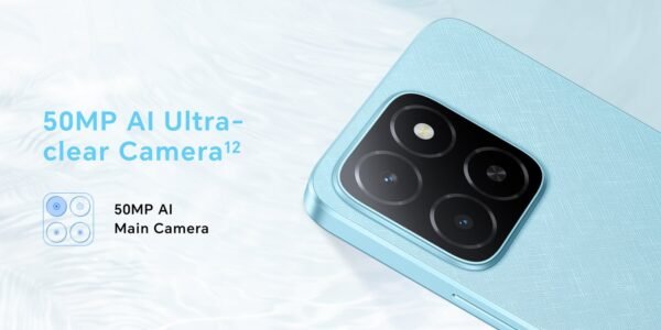 HONOR X5b Plus, Dual SIM, Ocean Blue, 4 GB RAM, 128 GB, 4G – Middle East Version.