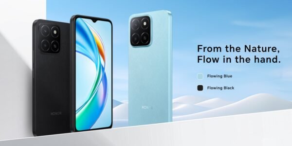 HONOR X5b Plus, Dual SIM, Ocean Blue, 4 GB RAM, 128 GB, 4G – Middle East Version.