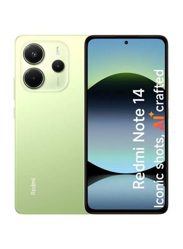 Redmi Note 14 Dual SIM Lime Green 8GB 128GB 4G - Middle East Version