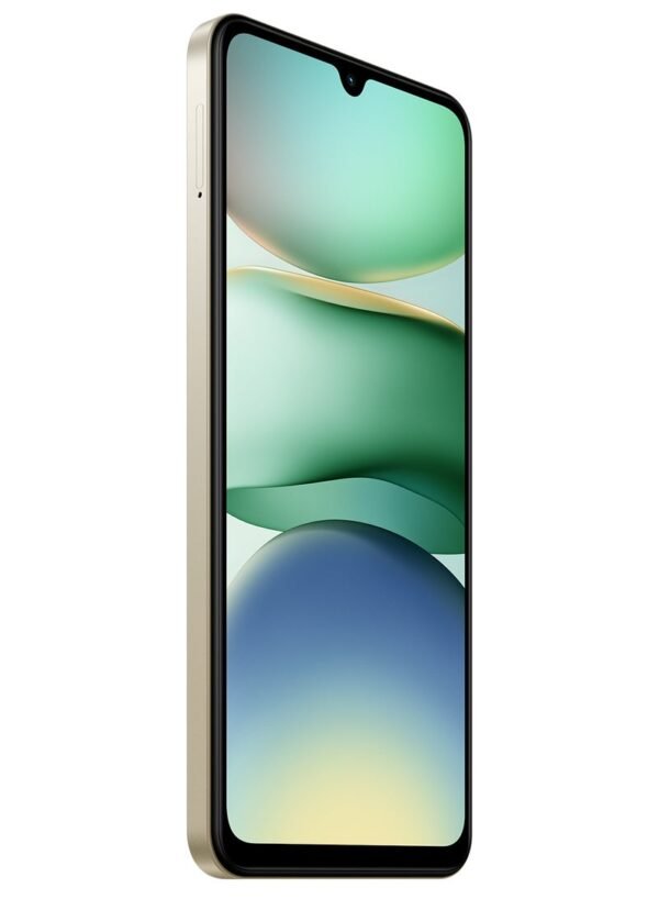 Redmi A5 Phone, Dual SIM, Sandy Gold color, 4 GB RAM, 128 GB internal storage, and 4G support – Global Version.