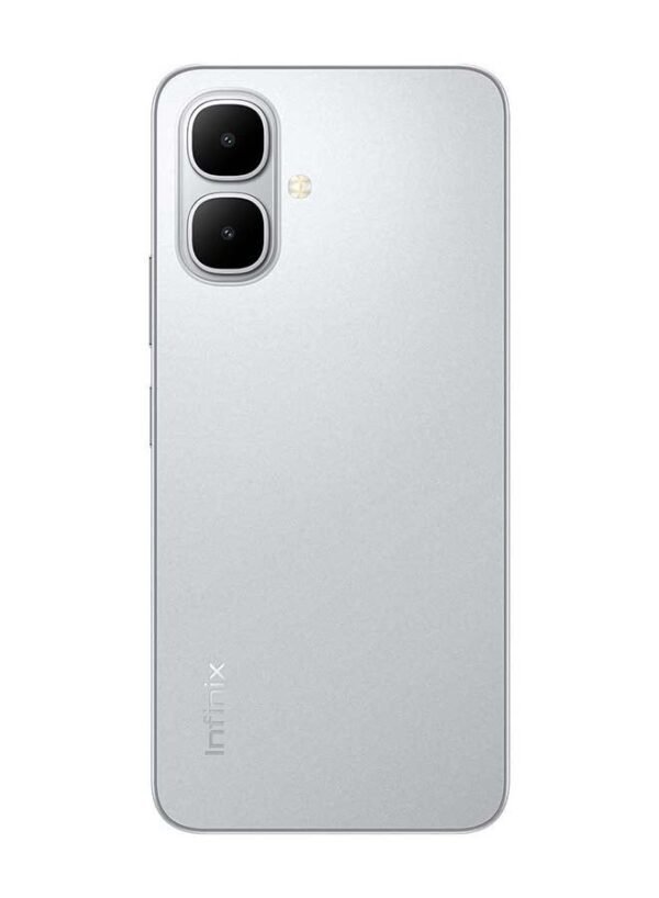 Infinix Smart 10, Dual SIM, 4+4 GB RAM + 128 GB, Titanium Silver – Middle East Version.