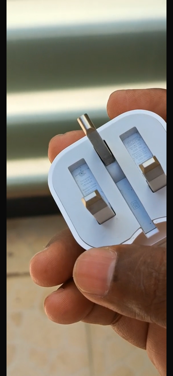 product-image (2) Apple 20W USB-C Triple-Pin Power Adapter, White (Original iPhone Charger), White.