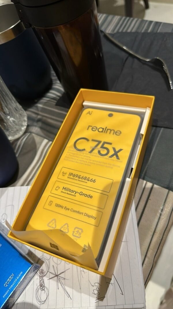 Realme C75X Dual SIM Coral Pink 6GB RAM 128GB 4G - Middle East Version