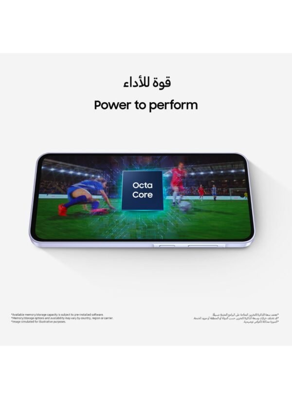 Galaxy A36 5G, Dual SIM, Awesome White, 8 GB RAM, 256 GB – Middle East Version.