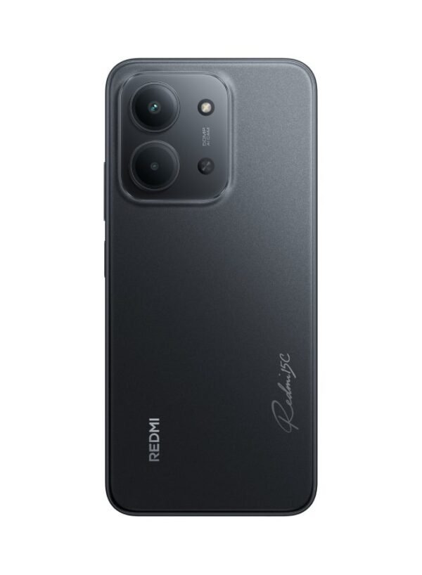 Redmi 15C, Dual SIM, 8 GB RAM, 256 GB storage, 4G support, Midnight Black color – Global Version.