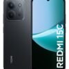 Redmi 15C, Dual SIM, 8 GB RAM, 256 GB storage, 4G support, Midnight Black color – Global Version.