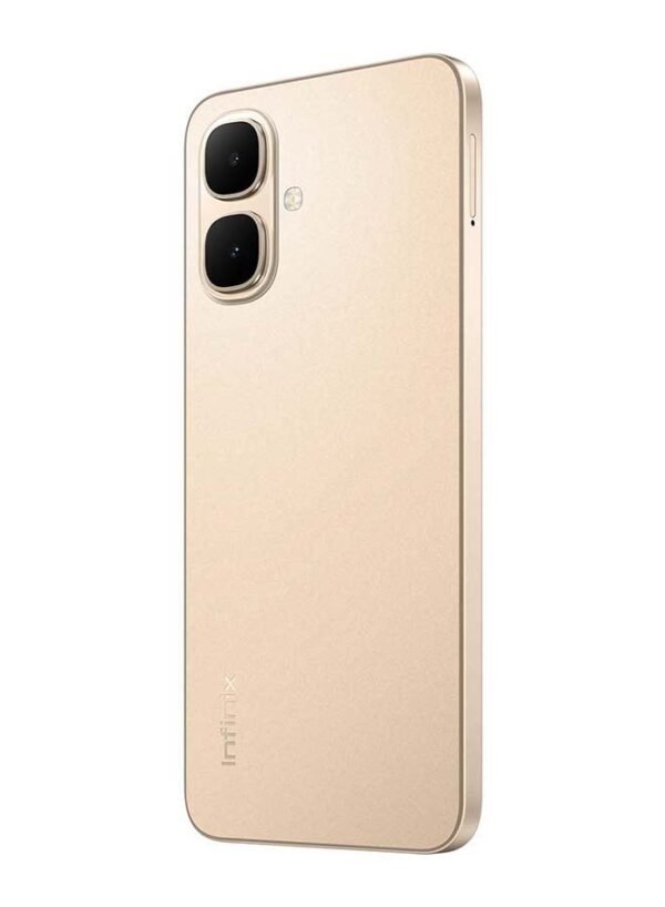 Infinix Smart 10, Dual SIM, 4+4 GB RAM + 128 GB, Dusk Gold – Middle East Version.