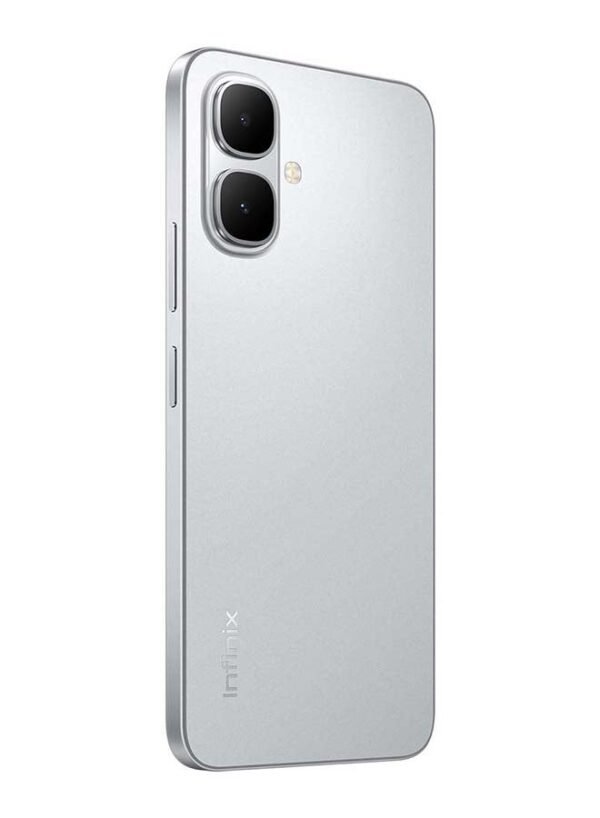 Infinix Smart 10, Dual SIM, 4+4 GB RAM + 128 GB, Titanium Silver – Middle East Version.