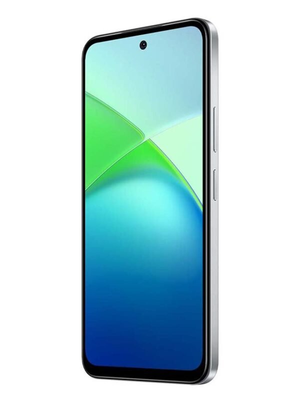 Infinix Smart 10, Dual SIM, 4+4 GB RAM + 128 GB, Titanium Silver – Middle East Version.